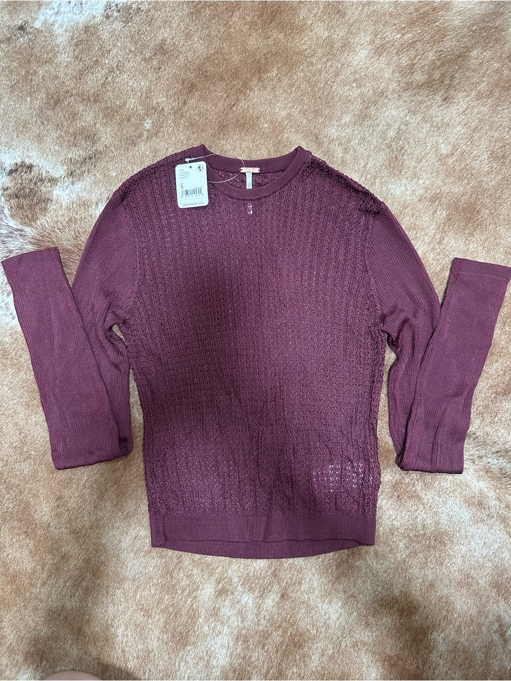 Free People H2O Crewneck Pullover